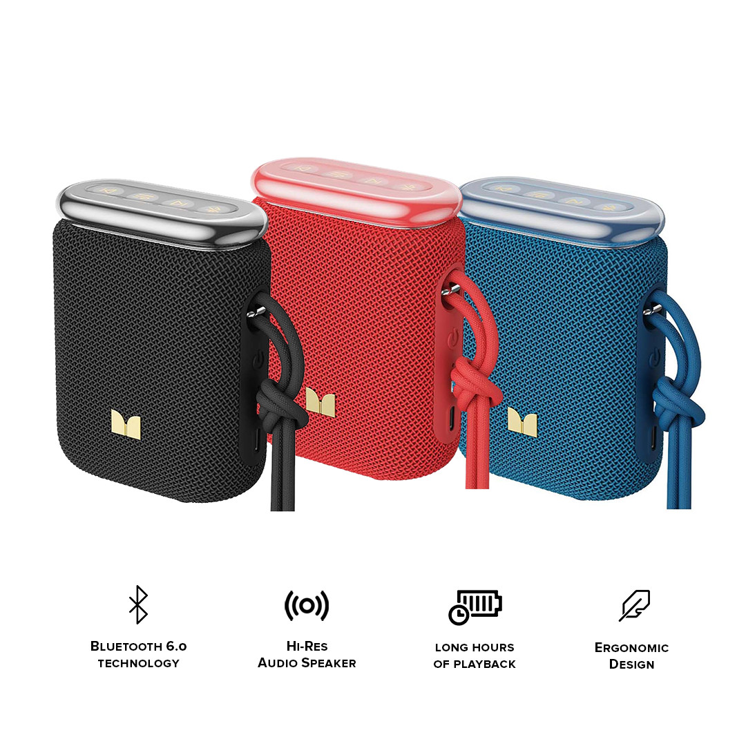 Monster Blaster Pebble Portable Bluetooth Speaker MS62131