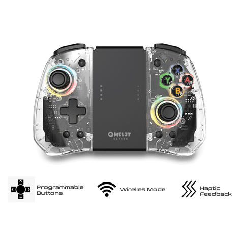 Omelet Gaming Switch Pro+ Joy-Pad Controller [Glassy]