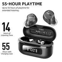 TOZO Aerosound Earbuds Black T11124