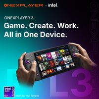 [PRE-ORDER] ONEXPLAYER 3 AI Gaming Handheld PC | Intel® Arc™ G3 Extreme | 24GB RAM | 1TB SSD | 8.8” 144Hz AMOLED | Windows 11