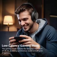 TOZO H100 Headphones Black