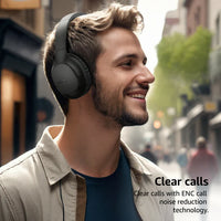 TOZO H100 Headphones Black