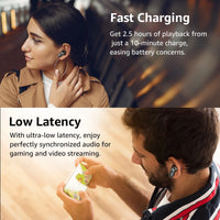 TOZO Aerosound3 Earbuds Black