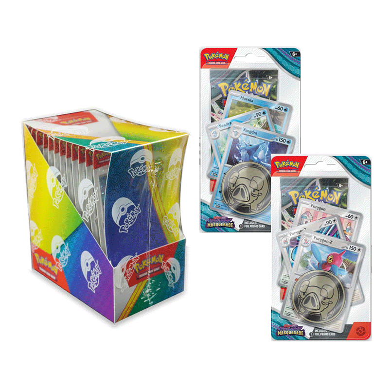 Pokemon: Pokemon TCG - Twilight Masquerade (SV06) 3 Pack Blister Box (ENG)