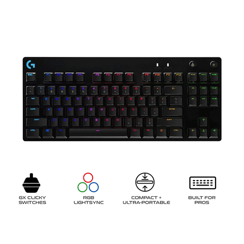 Logitech G Pro Gaming Keyboard Clicky