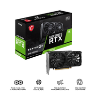 MSI Geforce RTX 3050 VENTUS 2X E 6G OC Graphics Card