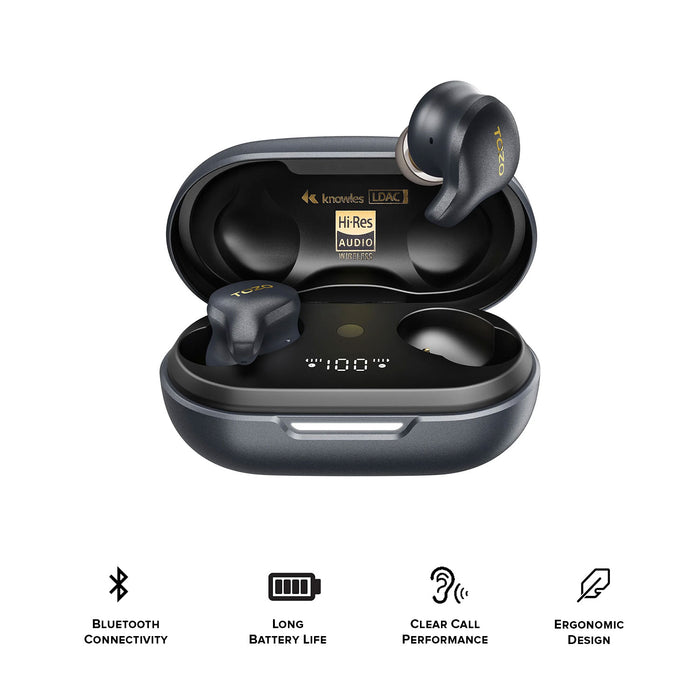 TOZO Golden X1 Earbuds Galaxy Blue / Black