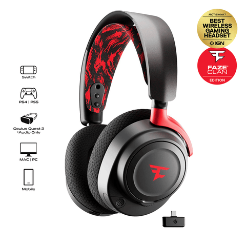 Steelseries Arctis Nova 7 Wireless Gaming Headset Faze Clan Edition [HS61556]