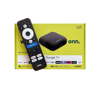 onn Google 4K Pro Streaming Device with Google TV Hands-Free Voice Control & Dolby Atmos/Dolby Vision