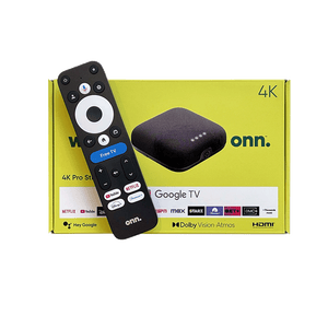 onn Google 4K Pro Streaming Device with Google TV Hands-Free Voice Control & Dolby Atmos/Dolby Vision