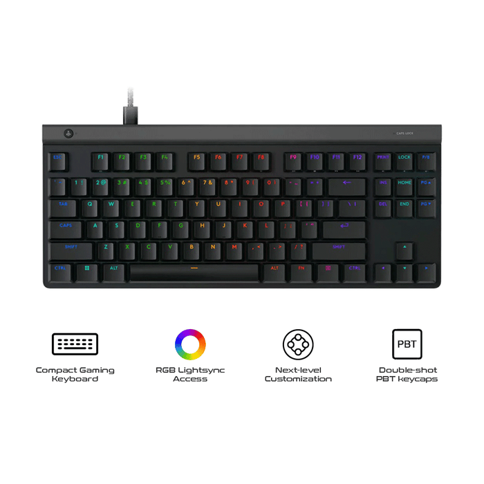 LOGITECH G515 LIGHTSPEED TKL Gaming Keyboard WIRED BK