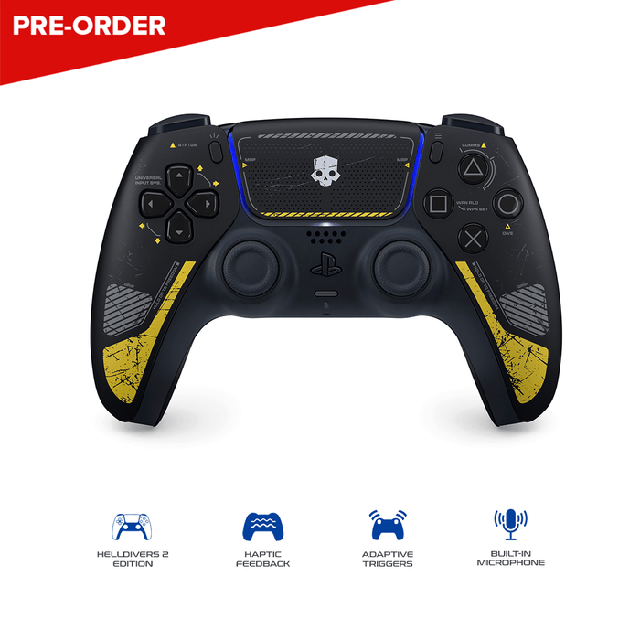 [PRE-ORDER] Sony PlayStation 5 DualSense™ Wireless Controller – Helldivers 2 Limited Edition