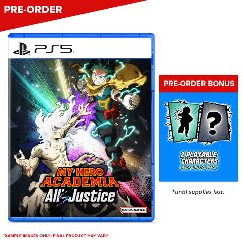[PRE-ORDER] PlayStation 5 My Hero Academia: All's Justice (ASI)