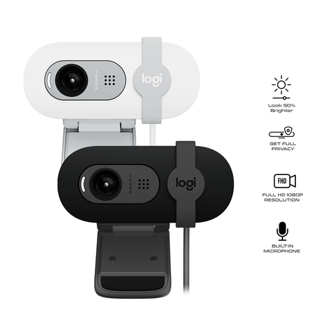 Logitech Brio 100 Full HD 1080P Web Cam