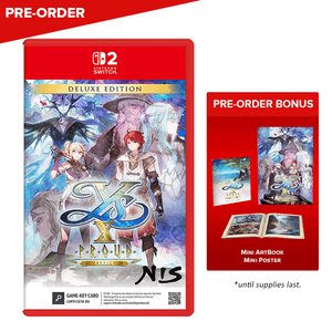 [PRE-ORDER] Nintendo Switch 2 YS X: Proud Nordics - Deluxe Edition (Game Key Card) (US)
