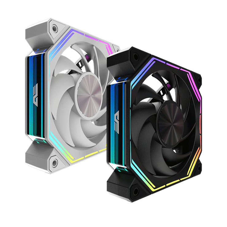 Dark Flash Infinity Reverse Fan DarkFlash Infinity 34 Single 120MM ARGB Cooling Fan