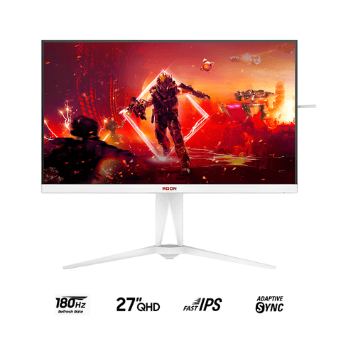 AOC AG275QXW 27" QHD (2560 x 1440) 180Hz IPS Gaming Monitor White