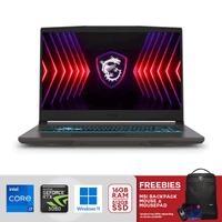 MSI THIN 15 B13UC-3473PH 15.6"i7-13620H 16GB/512GB SSD RTX 3050 Win11