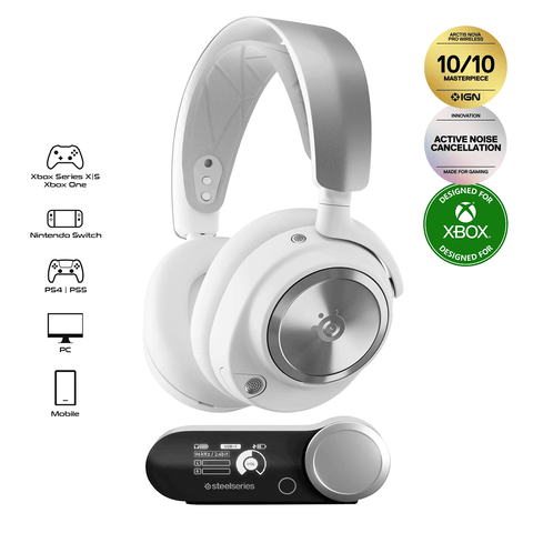 Steelseries Arctis Nova PRO Xbox Wireless Gaming Headset White [HS61525]