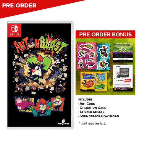 [PRE-ORDER] Antonblast - Nintendo Switch (EUR)