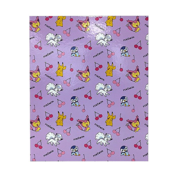 Pokemon TCG: 3x3 Pocket Portfolio Pokemon New Retro (Purple)