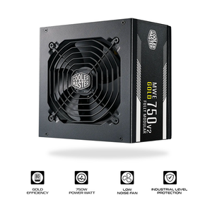 Cooler Master 750W MWE 80+ Gold V2 ATX Full Modular MPE-7501-AFAAG-3EU2 PSU