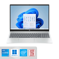 HP OmniBook 5 AI PC 16" 2K Touch Intel Core Ultra 5 -225U 16GB LPDDR5x RAM / 1TB Gen4 M.2 SSD Intel Graphics Win 11 home Silver 16-af1055cl