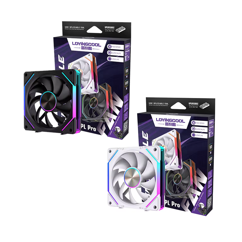 Lovingcool PL-Pro 3in1 120mm ARGB CD Mirror Design Cooling Fan