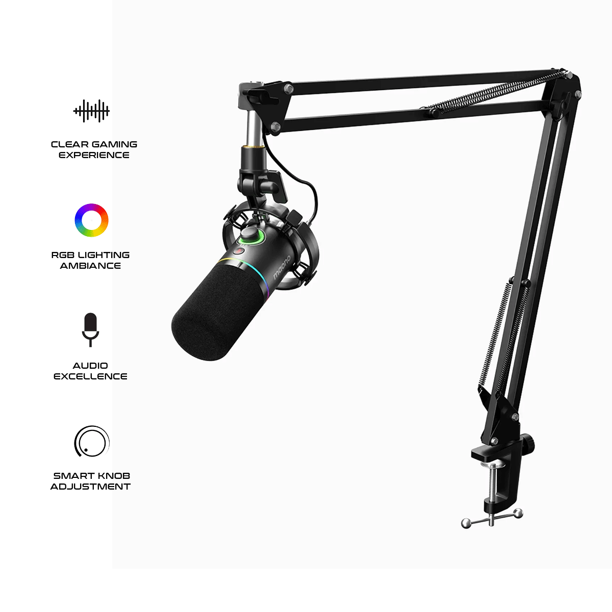 Maono PD200X USB Dynamic Microphone Black