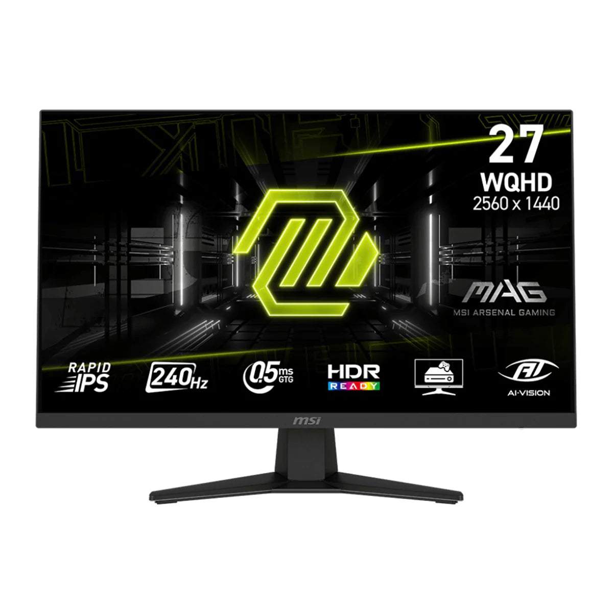 MSI MAG 274QF X24 27" WQHD (2560x1440) 240Hz Rapid IPS Gaming Monitor