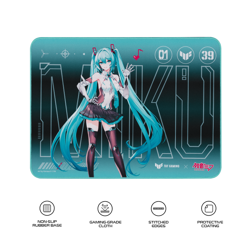Asus TUF P1 Gaming Mousepad MIKU Edition