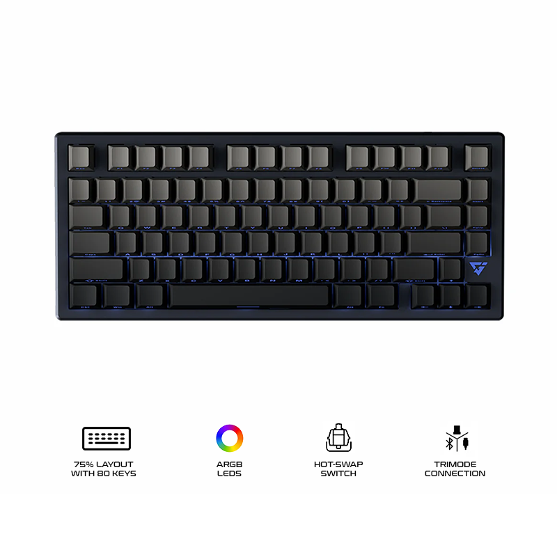 ATK V75X 75%key Tri-Mode Gaming Keyboard Glow (Linear)