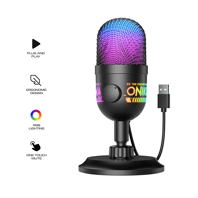 Onikuma M930 Microphone Black