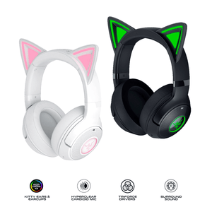 Razer Kraken Kitty V2 BT - Wireless Bluetooth RGB Headset with Kitty Ears
