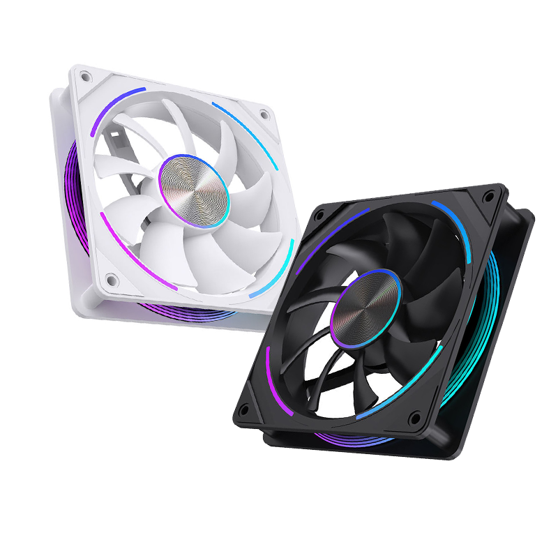 Lovingcool S-120 120mm ARGB CD Mirror Design Cooling Fan