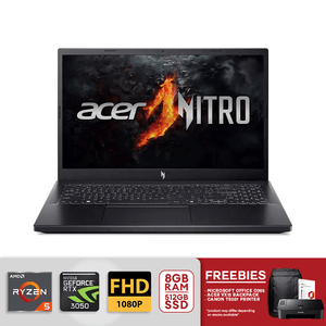 Acer Nitro V ANV 15-41-R7ZB 15.6" FHD 165Hz Ryzen 5 - 6600H 8GB/512GB SSD RTX 3050 Win 11