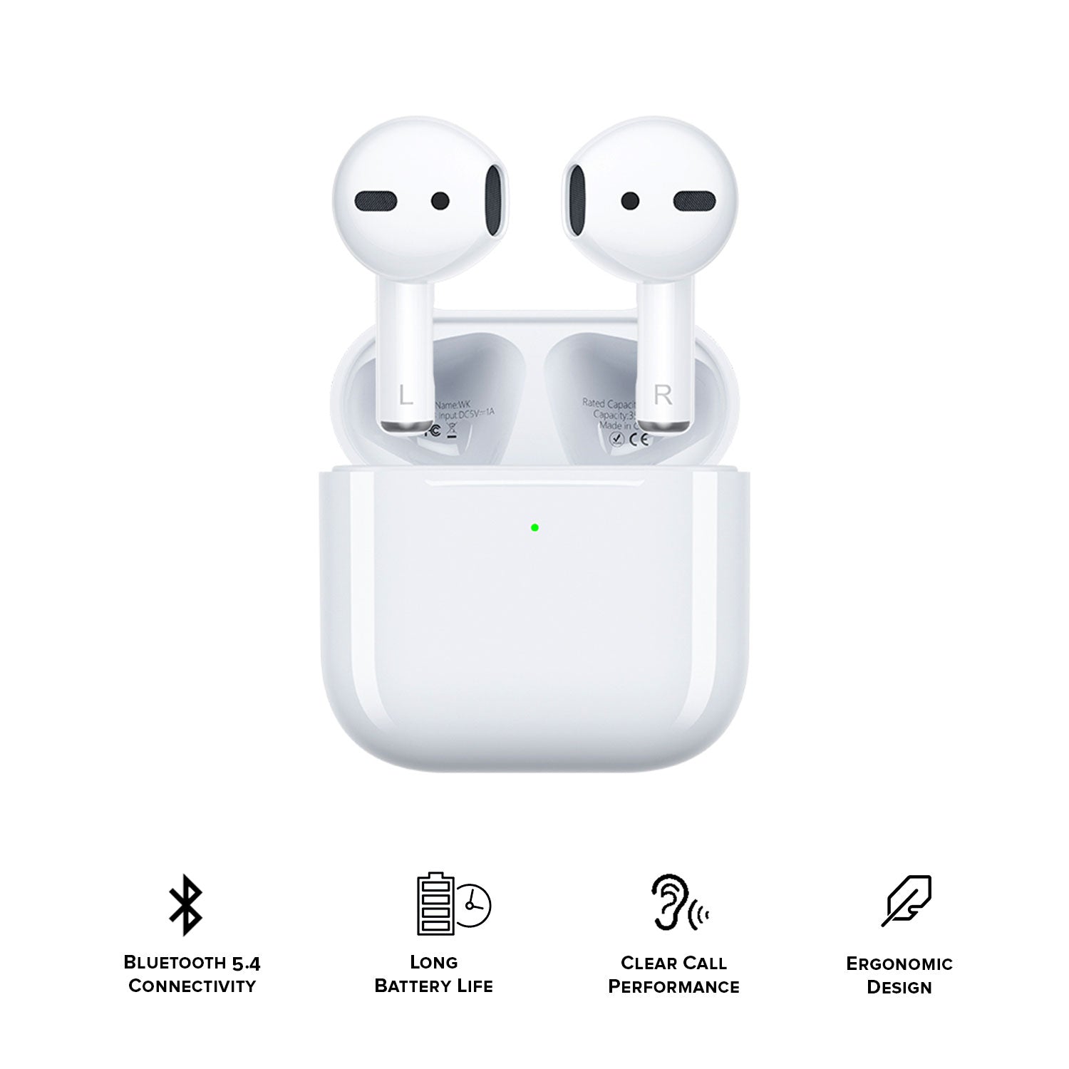WEKOME Liton Series TWS Wireless Earpods (White) WS-23
