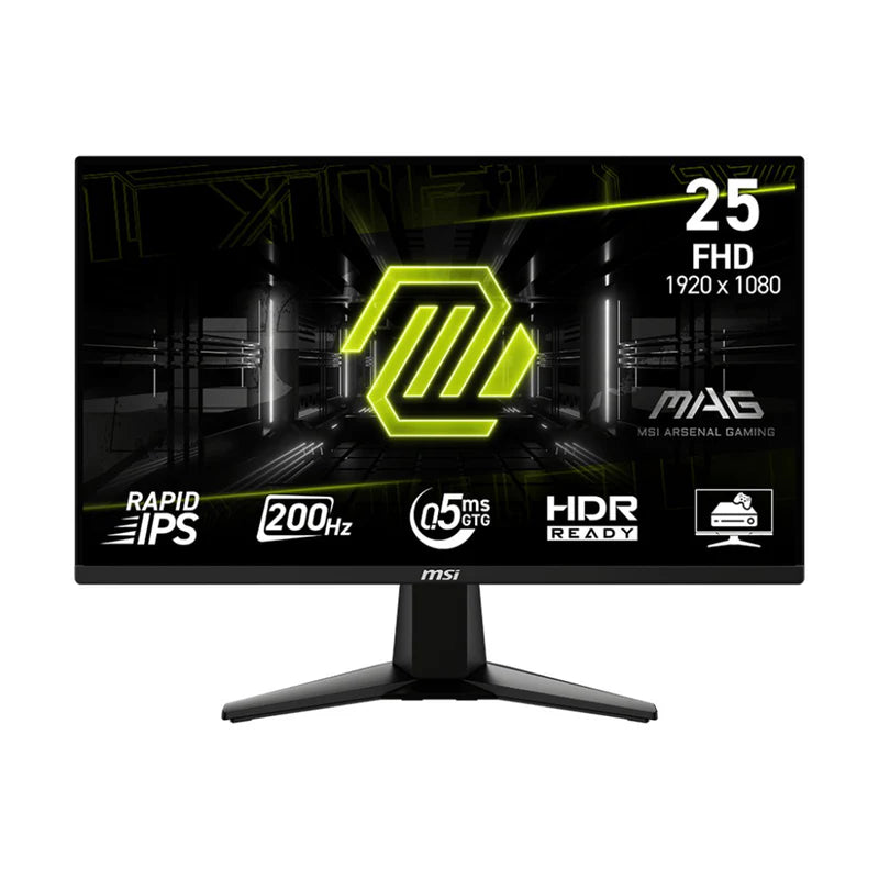 MSI MAG 255F E20 24.5"FHD (1920x1080) 200Hz IPS Gaming Monitor