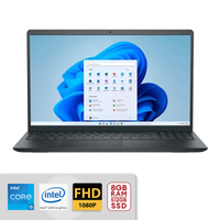 Dell Inspiron 15.6” IPS FHD Touch Screen Intel Core i5-1334U 8GB RAM 512GB SSD Intel UHD Graphics Win 11 Black