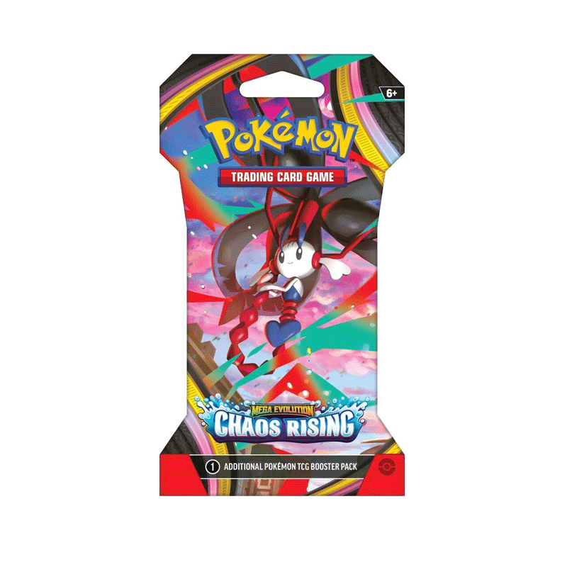 Pokemon TCG: Chaos Rising (ME-04) Sleeved Booster (ENG)