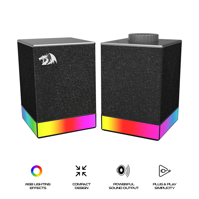 Redragon Glyph 2.0 Dual Stereo Speaker (GS517)