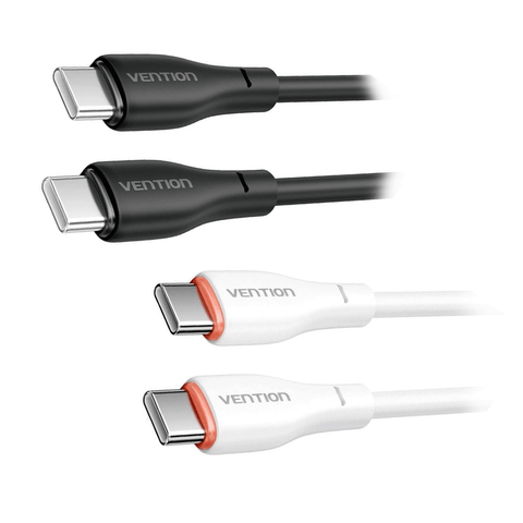 VENTION USB 2.0 C Male to C Male 3A Cable 1M TPE Type [H27BF] [H27WF]