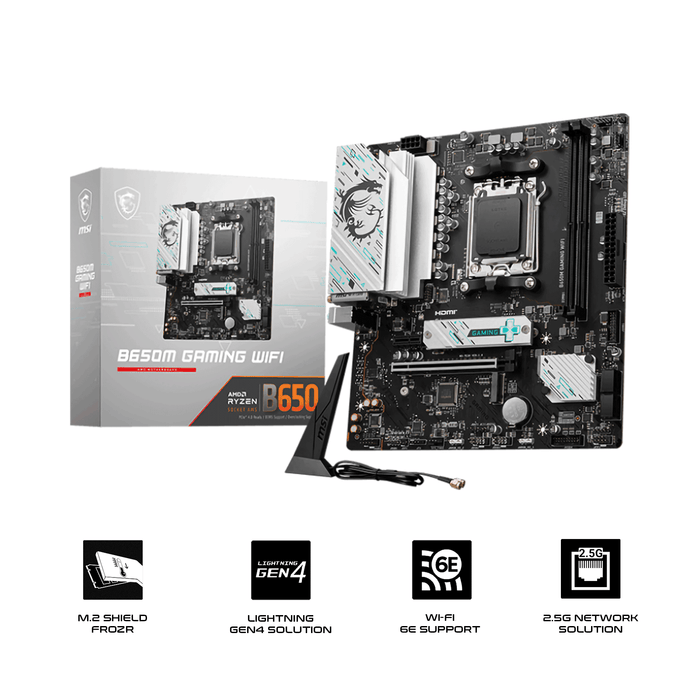 MSI B650M Gaming Wifi AMD Motherboard