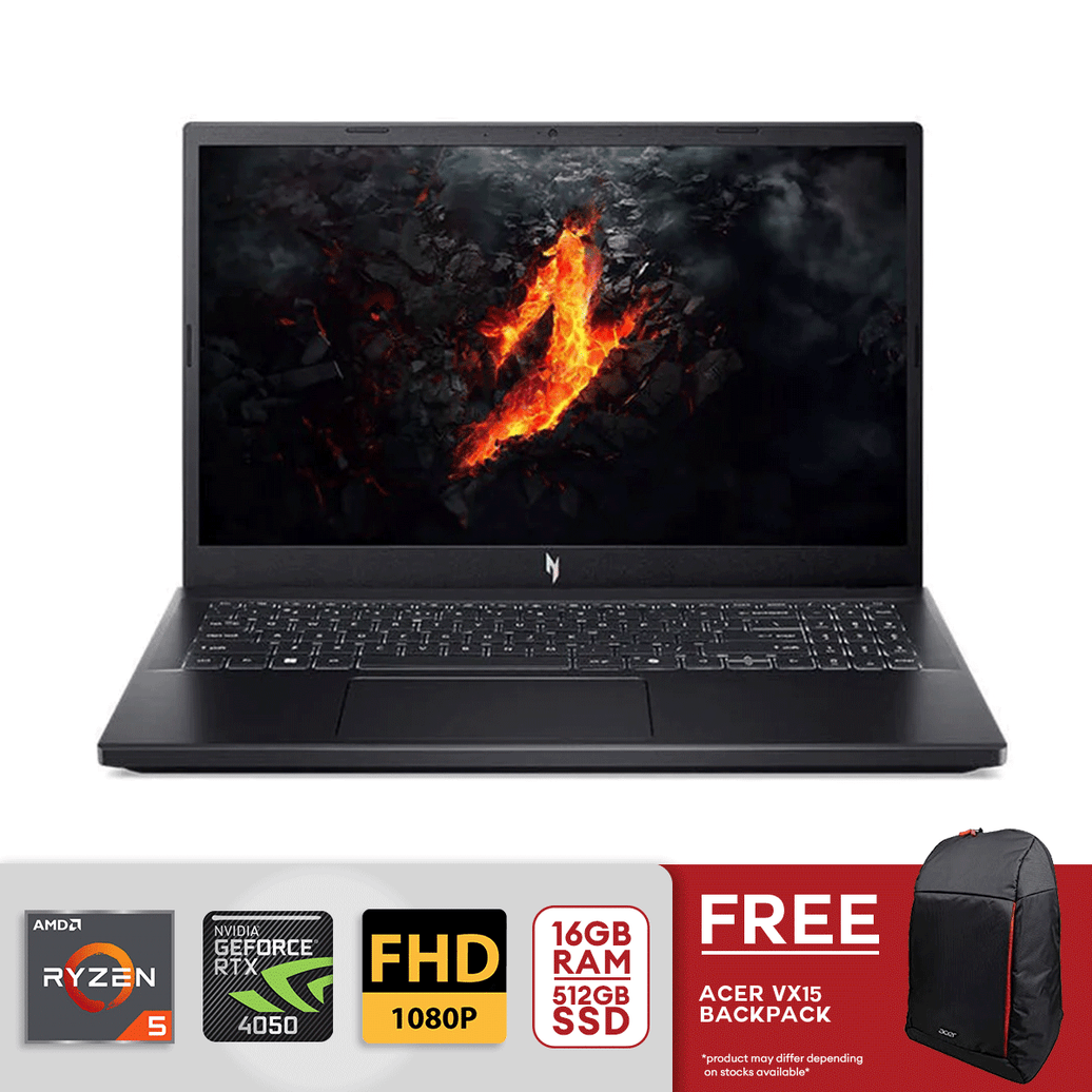 Acer Nitro V 15 ANV15-41-R9D6 15.6" FHD (1920x1080) Ryzen 5 6600H 16GB/512GB SSD RTX4050 Win11