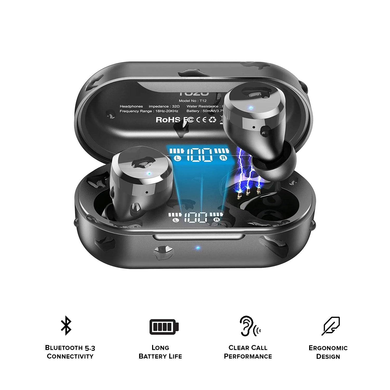 TOZO TWS Earbuds T12S