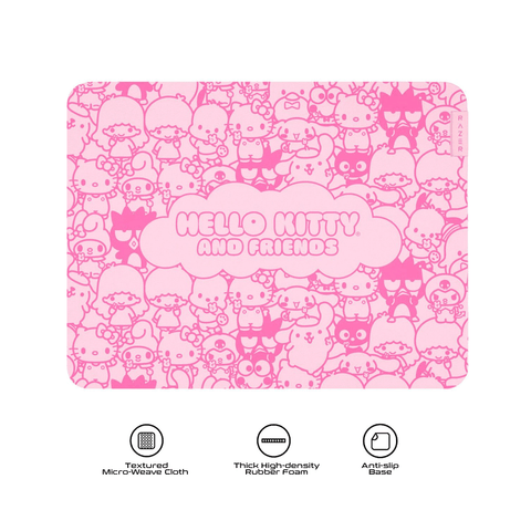 Razer Gigantus V2 - Soft Gaming Mouse Mat - M - Hello Kitty and Friends Edition