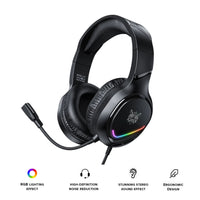 Onikuma X31 Wired Gaming Headset Black