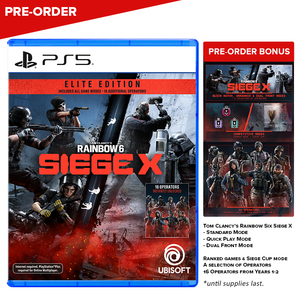 [PRE-ORDER] Tom Clancy's Rainbow Six Siege X - PlayStation 5 (R3)