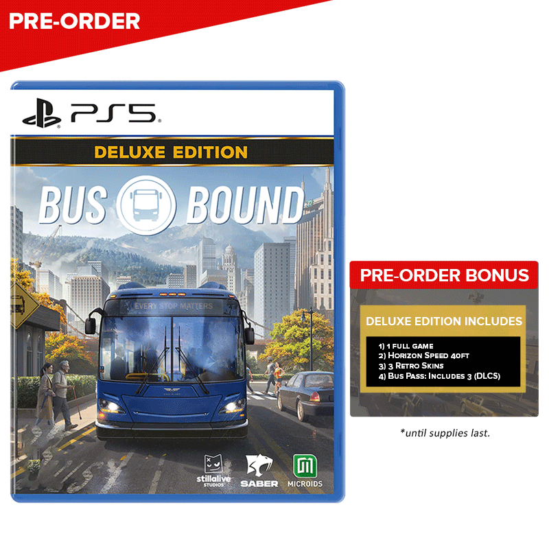 [PRE-ORDER] PlayStation 5 Bus Bound Deluxe Edition (EUR)