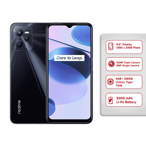 Realme C35 4GB/128GB (Glowing Black)